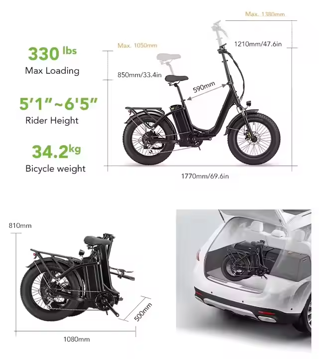L10 Cyclefort - 500W 48V 20ah