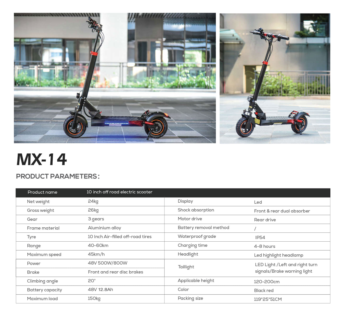 Mankeel MX-14 Monster-Truck 800W