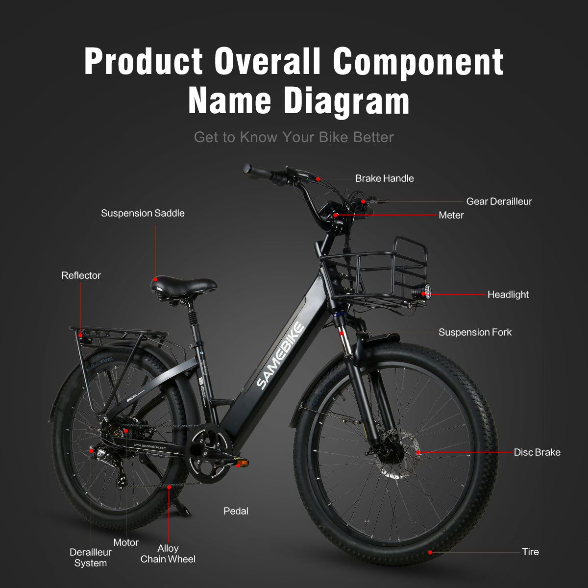 SAMEBIKE RSA-01 Plus