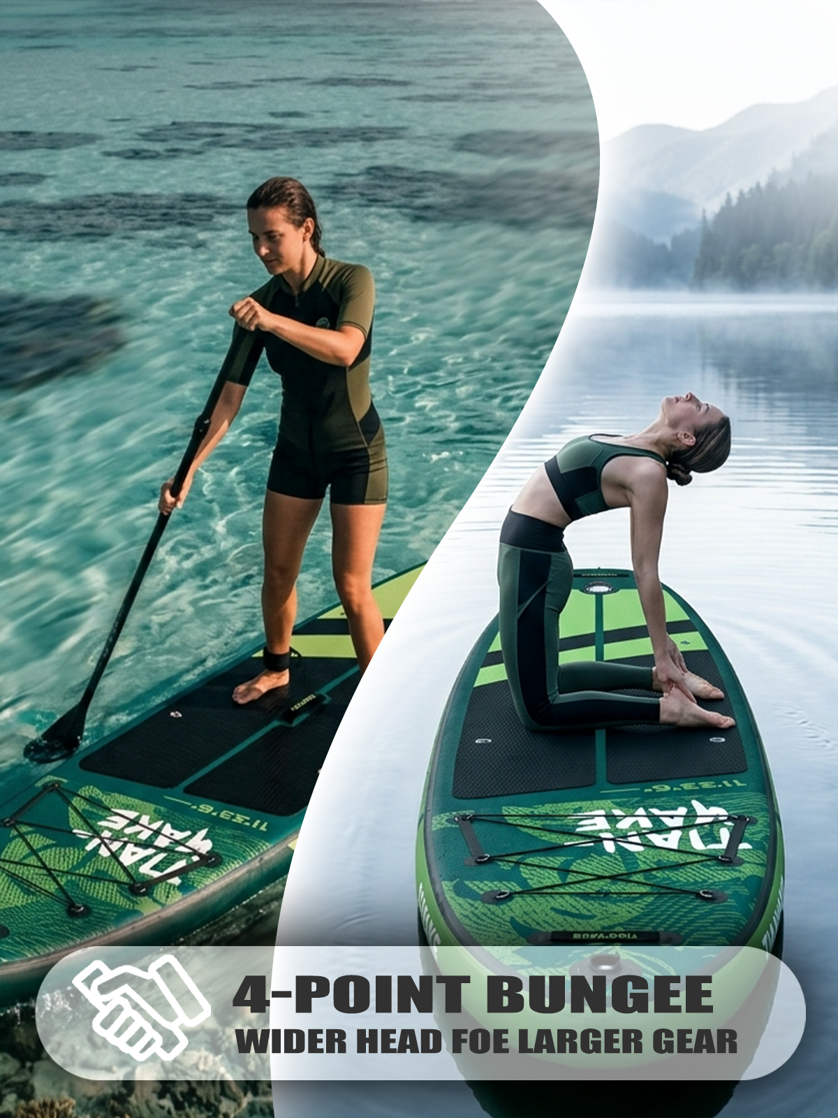 SUP TIANYAKE 11"x33" Extra Wide