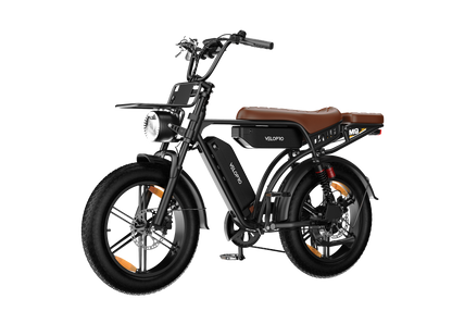 M9 e-bike Nero, hero 14, foto reale del fornitore