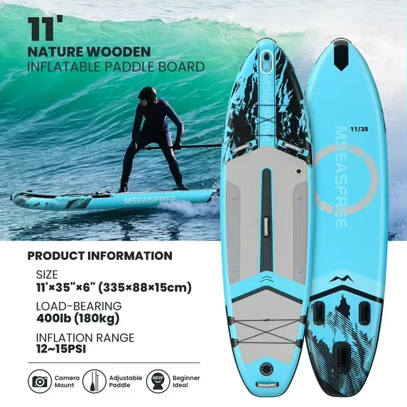 SUP M-SEAFREE 11"x35" Extra Wide