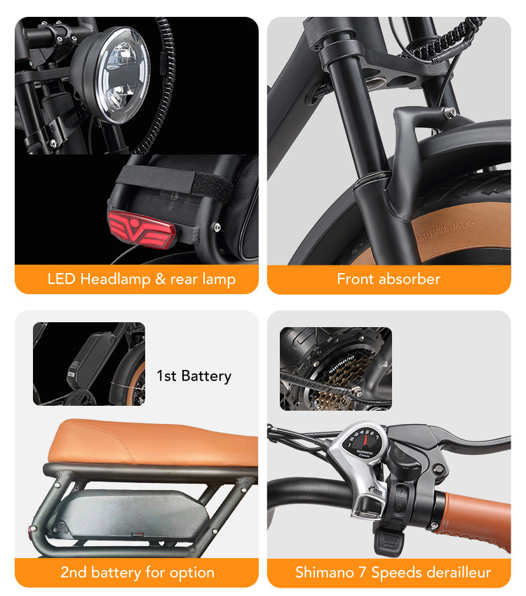 L4 Cyclefort - 750W 48V 20ah