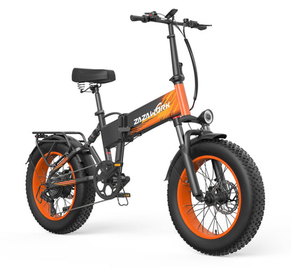 CF1000 e-bike Nero e arancio, hero 45, foto reale del fornitore