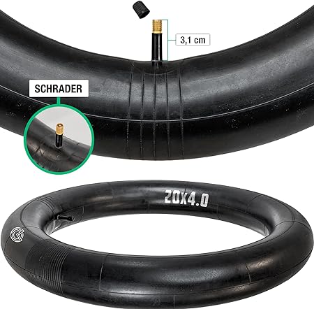 Camera d’Aria ChaoYang 20x4.0 Fat Bike con Valvola Schrader