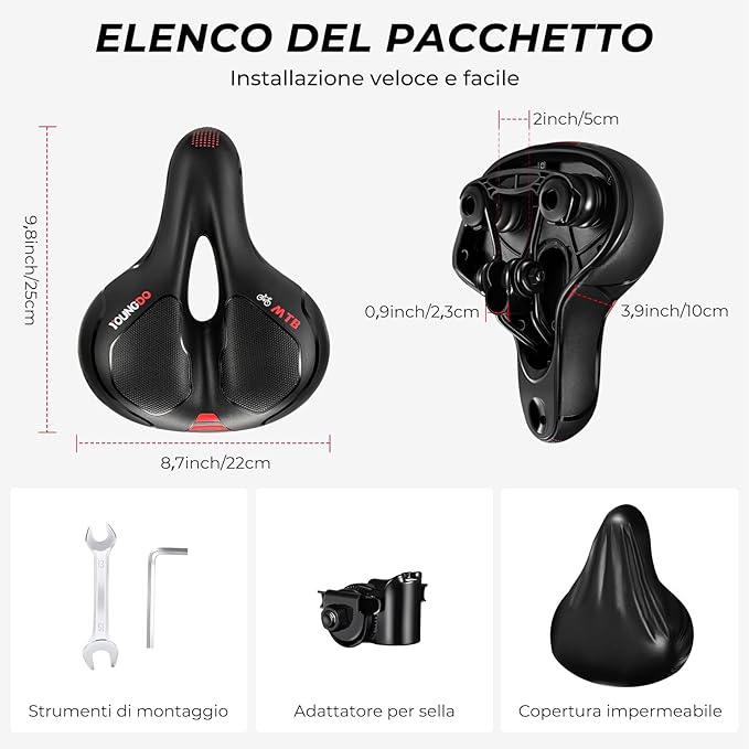 Sellino ergonomico