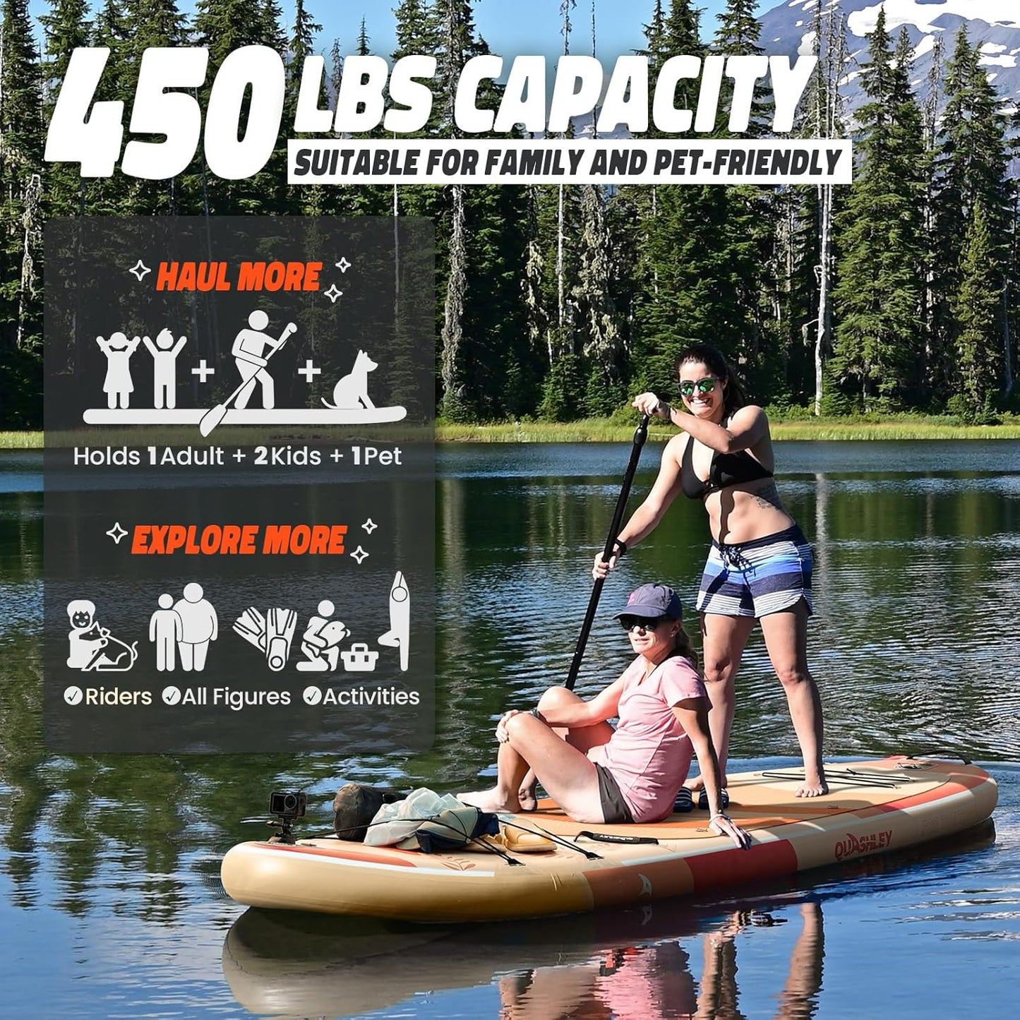 SUP QUASLEY 11"x34" Ultra Wide