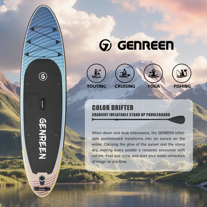 SUP GENREEN 10"x30" All Around / Color Drift