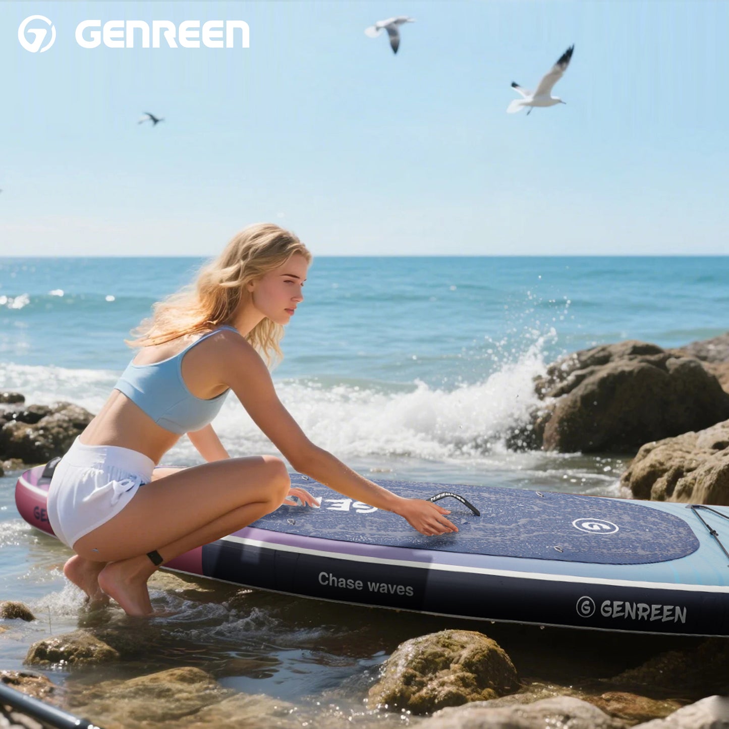 SUP GENREEN 10"x30" All Around / Color Drift