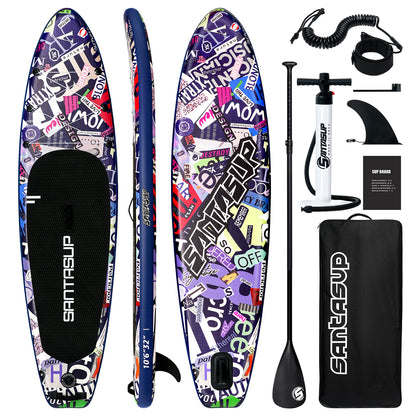SUP STREET GRAFFITI 10.6"x32" All Around