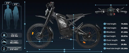 Ouxi GT2000 ENDURO Dirt E-Bike