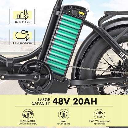 L10 Cyclefort - 500W 48V 20ah