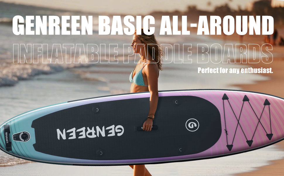 SUP GENREEN 10"x30" All Around / Color Drift