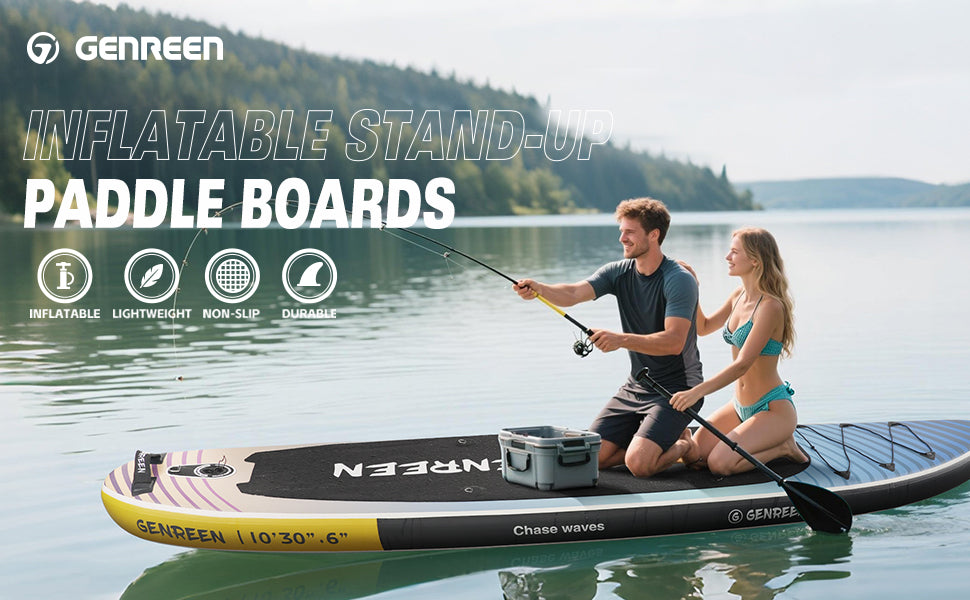 SUP GENREEN 10"x30" All Around / Color Drift