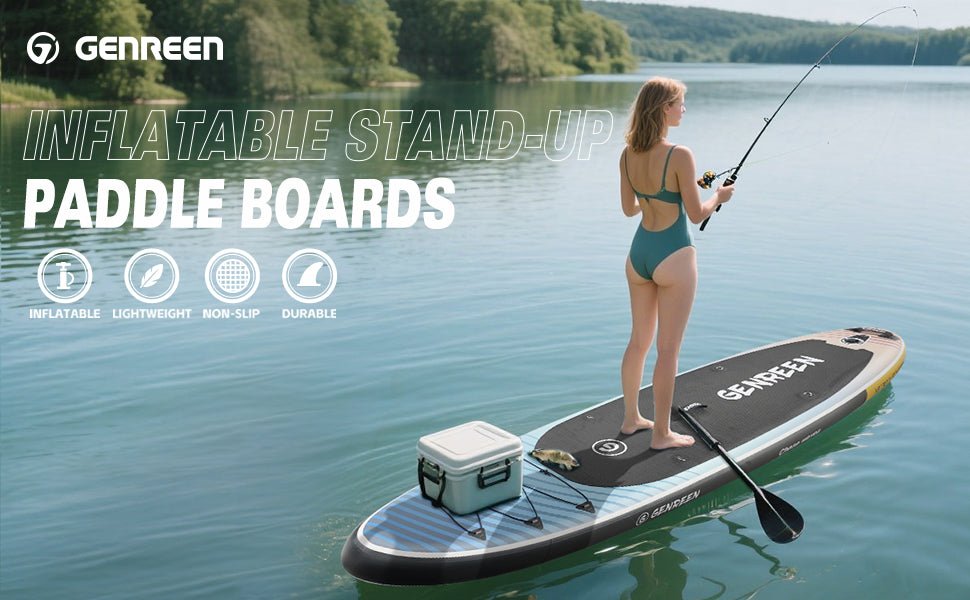 SUP GENREEN 10"x30" All Around / Color Drift