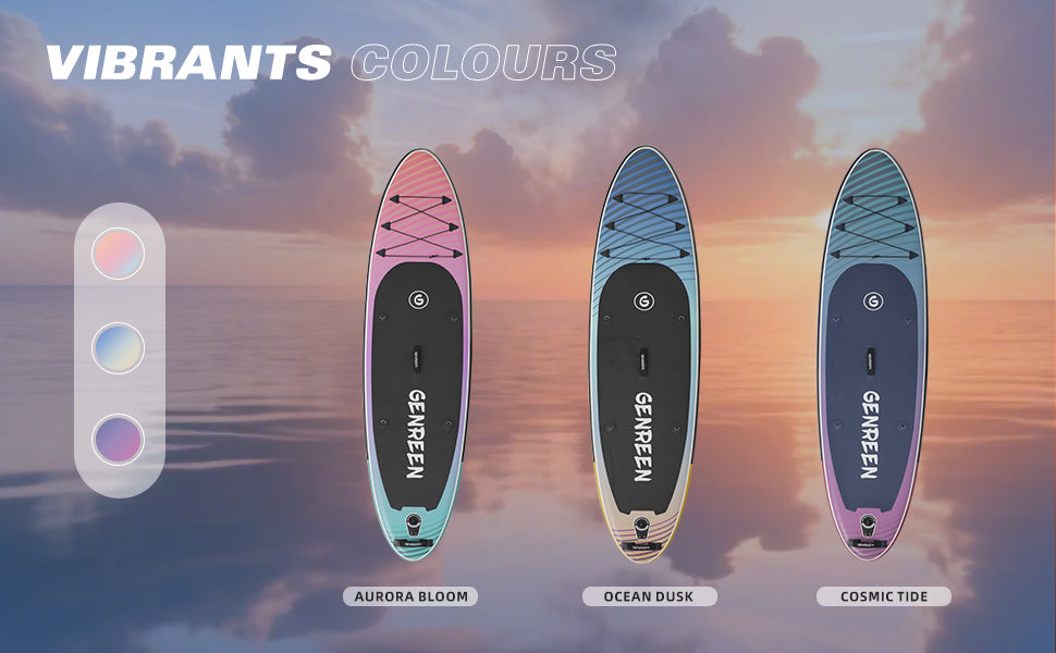 SUP GENREEN 10"x30" All Around / Color Drift