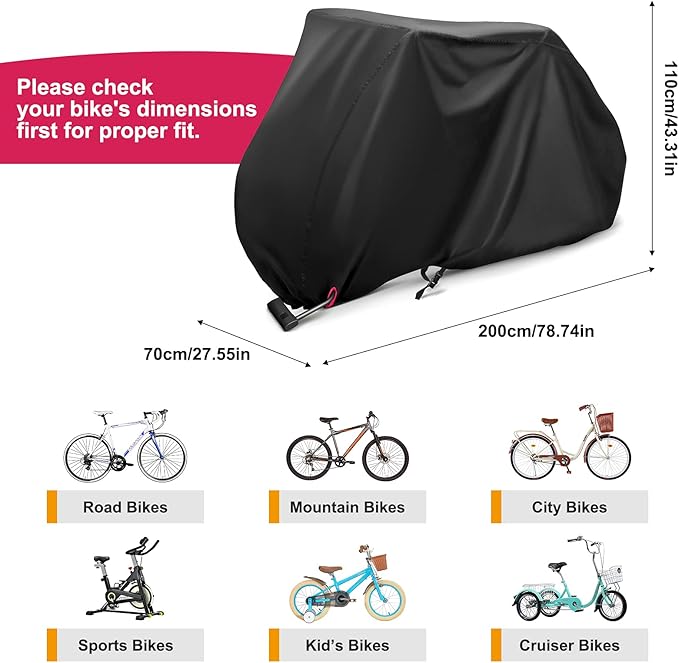 Telo Copri Bicicletta Waterproof