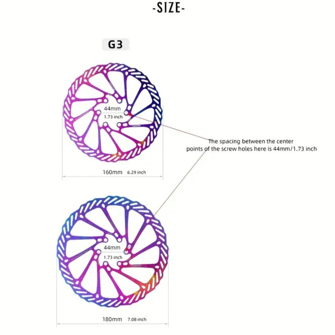 Dischi Freni Multicolor Toopre