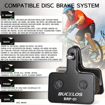 Pastiglie per freni Idraulici Bucklos