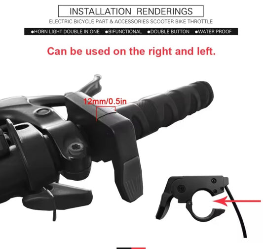 Accelleratore a pollice per Ep2 Boost